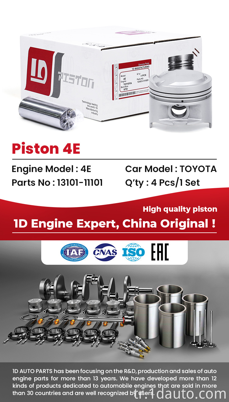 Toyota motor piston seti TOYOTA Engine Piston Set